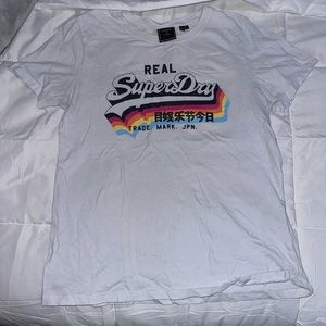 Superdry white t-shirt